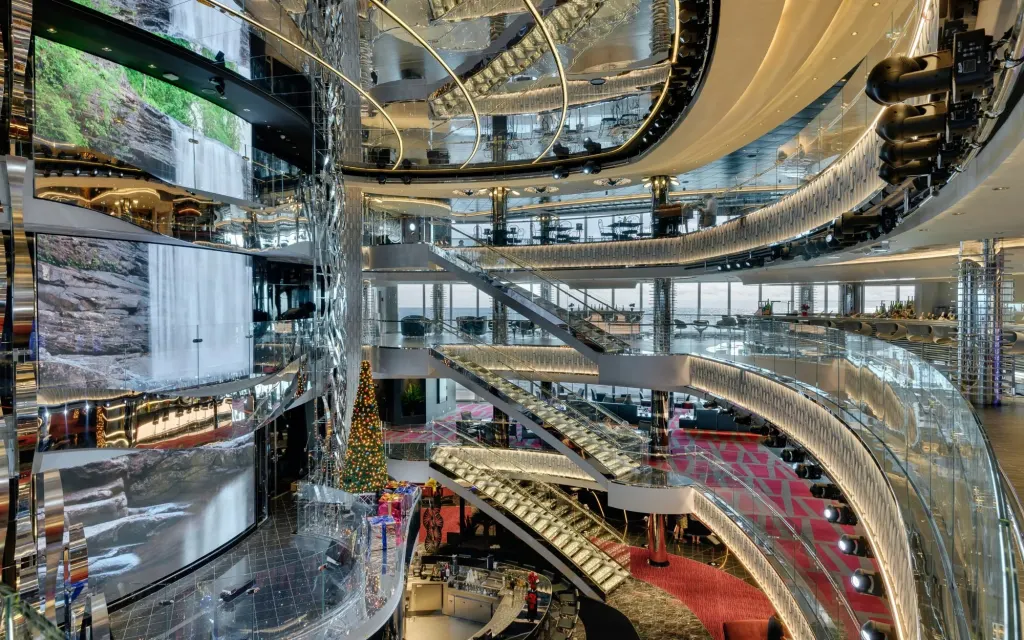Foto aan boord van de MSC Seaside