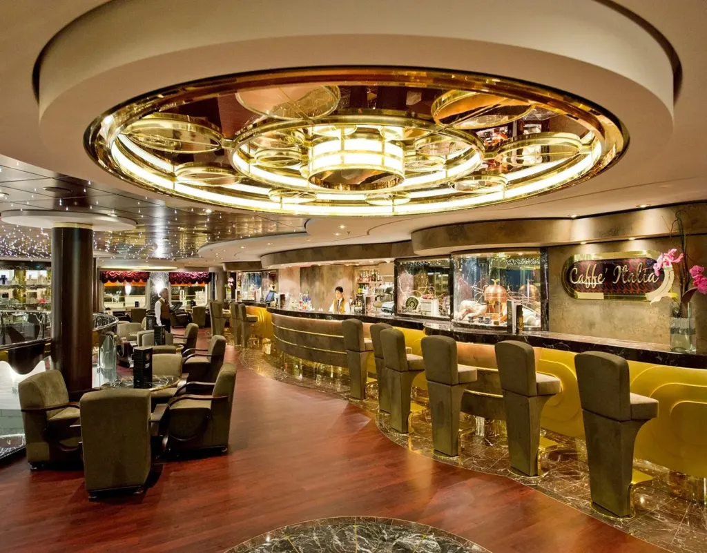 Foto aan boord van de MSC Divina