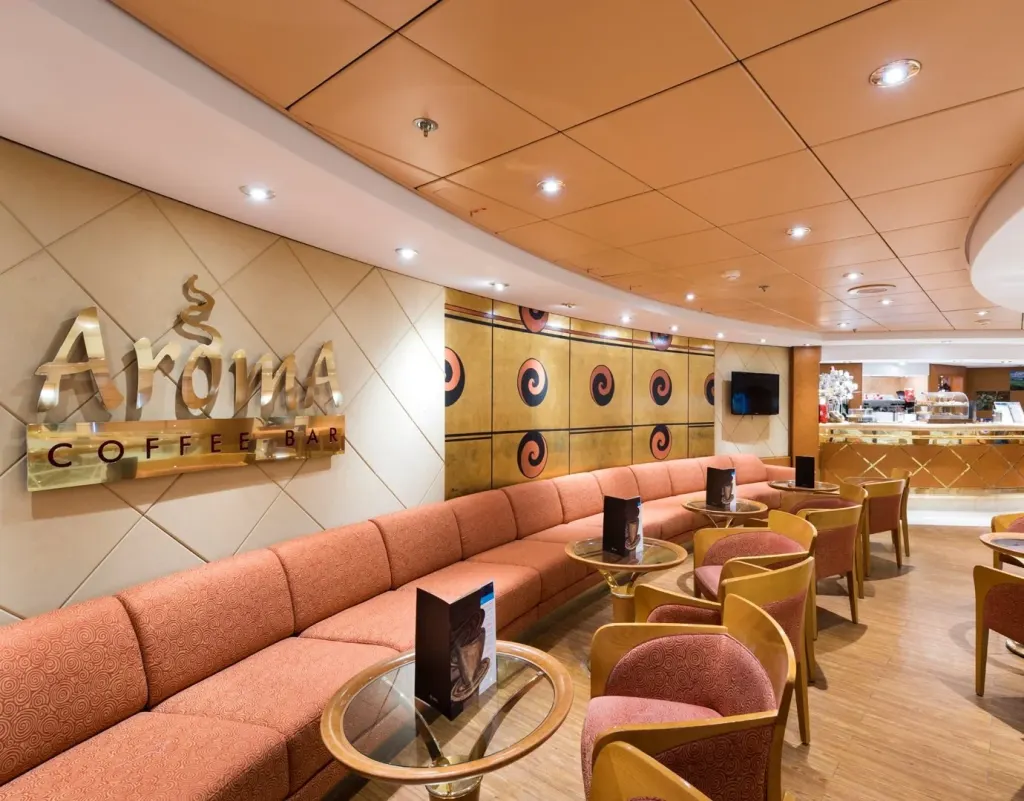 Foto aan boord van de MSC Opera