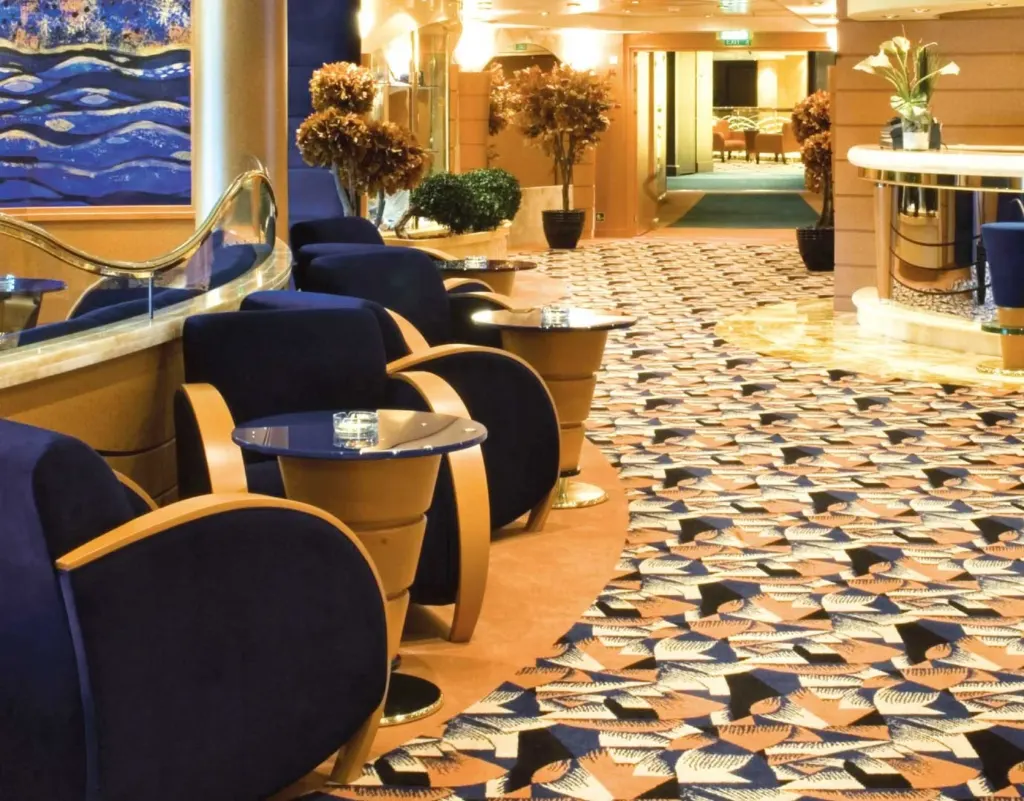 Foto aan boord van de MSC Musica