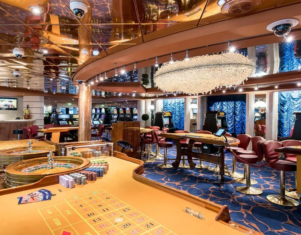 Foto aan boord van de MSC Sinfonia