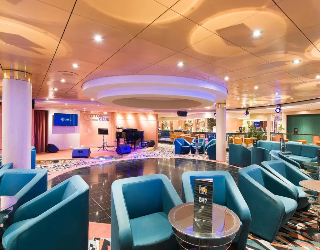 Foto aan boord van de MSC Opera