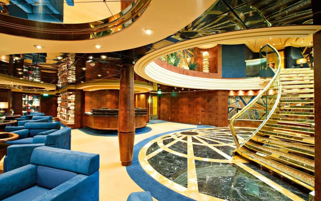 Foto aan boord van de MSC Splendida