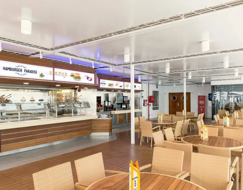 Foto aan boord van de MSC Sinfonia