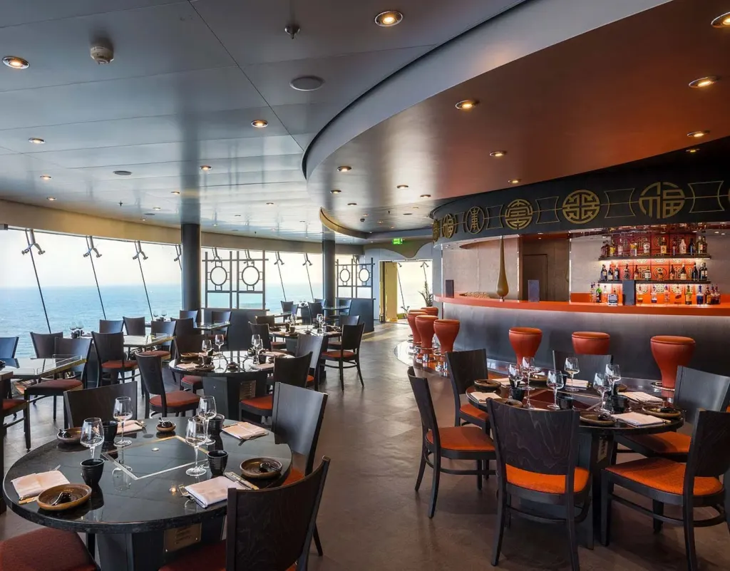 Foto aan boord van de MSC Splendida