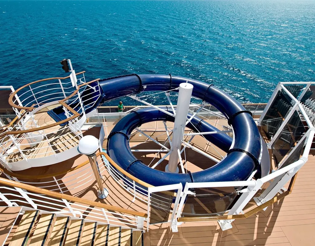 Foto aan boord van de MSC Splendida