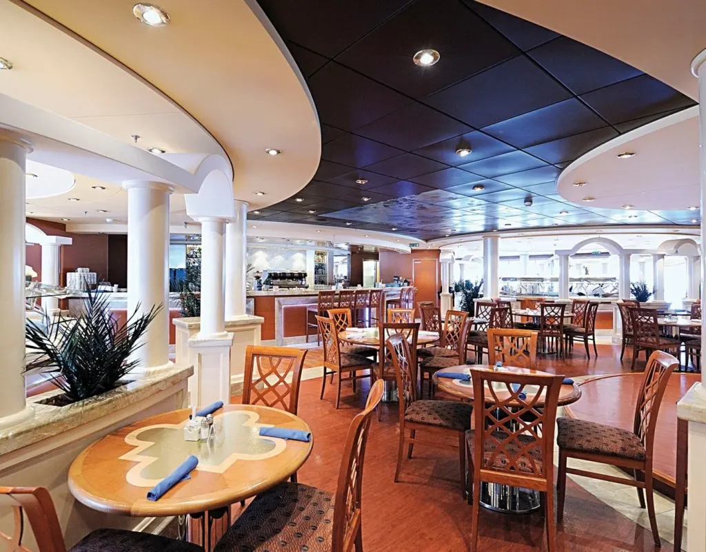 Foto aan boord van de MSC Musica