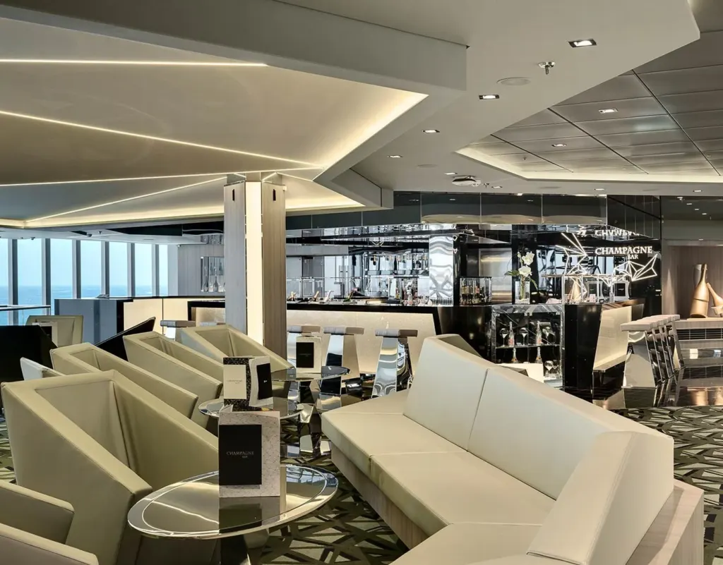 Foto aan boord van de MSC Meraviglia