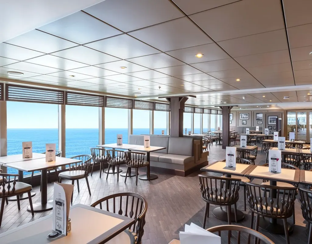 Foto aan boord van de MSC Seaview