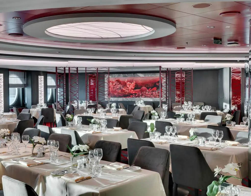Foto aan boord van de MSC Seaside