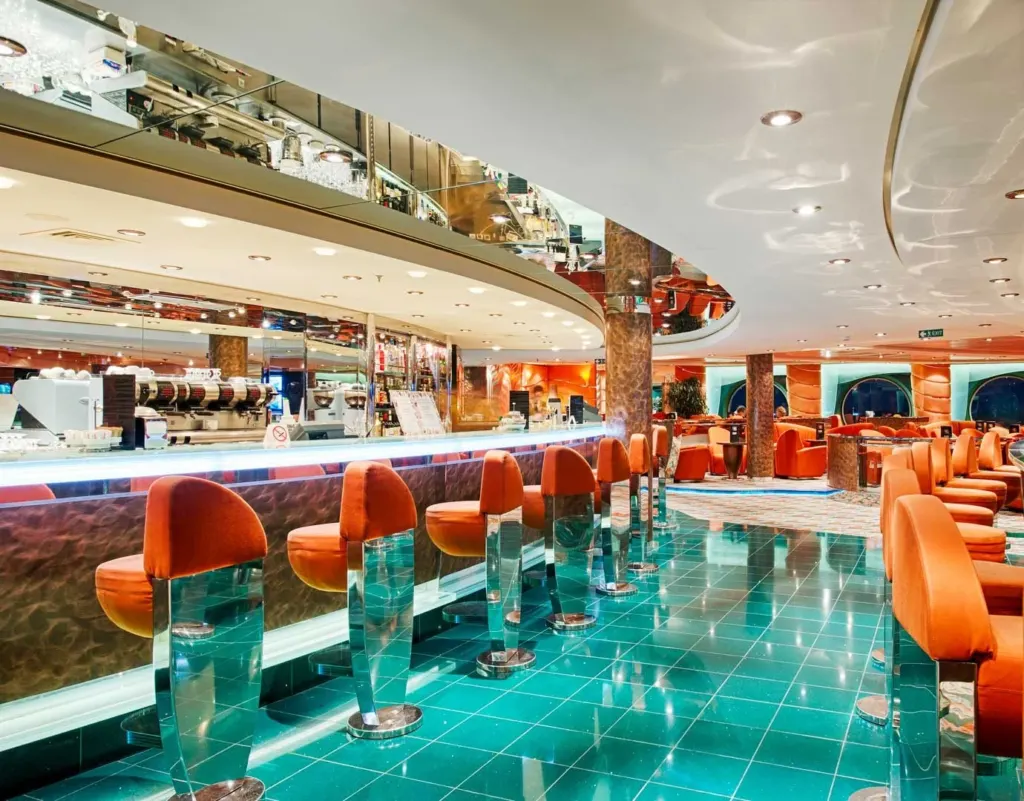 Foto aan boord van de MSC Musica