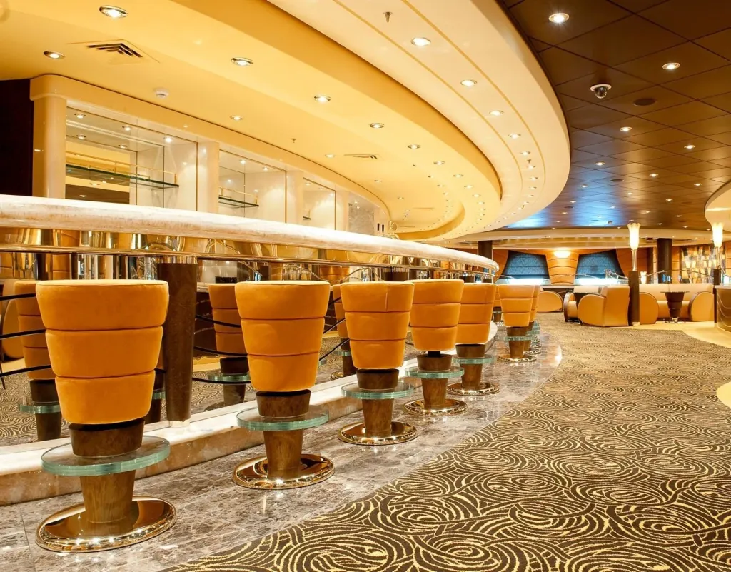 Foto aan boord van de MSC Magnifica