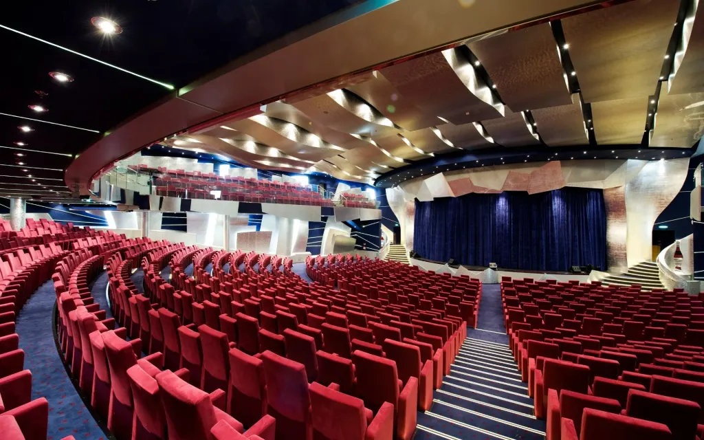 Foto aan boord van de MSC Splendida