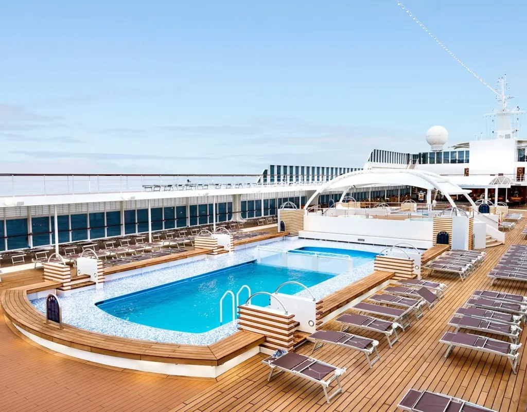 Foto aan boord van de MSC Armonia
