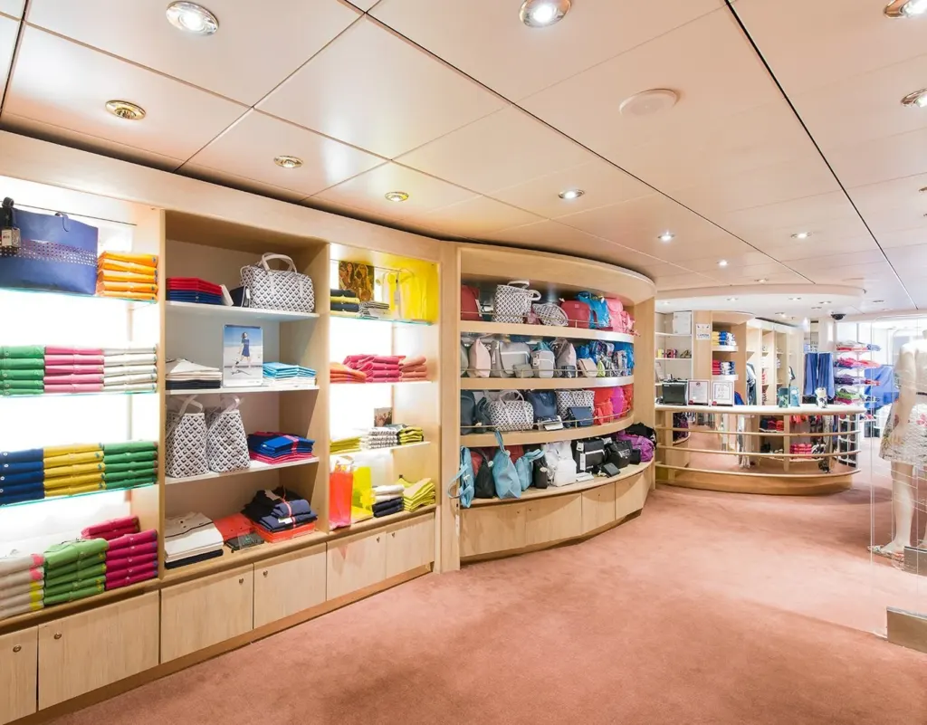 Foto aan boord van de MSC Lirica